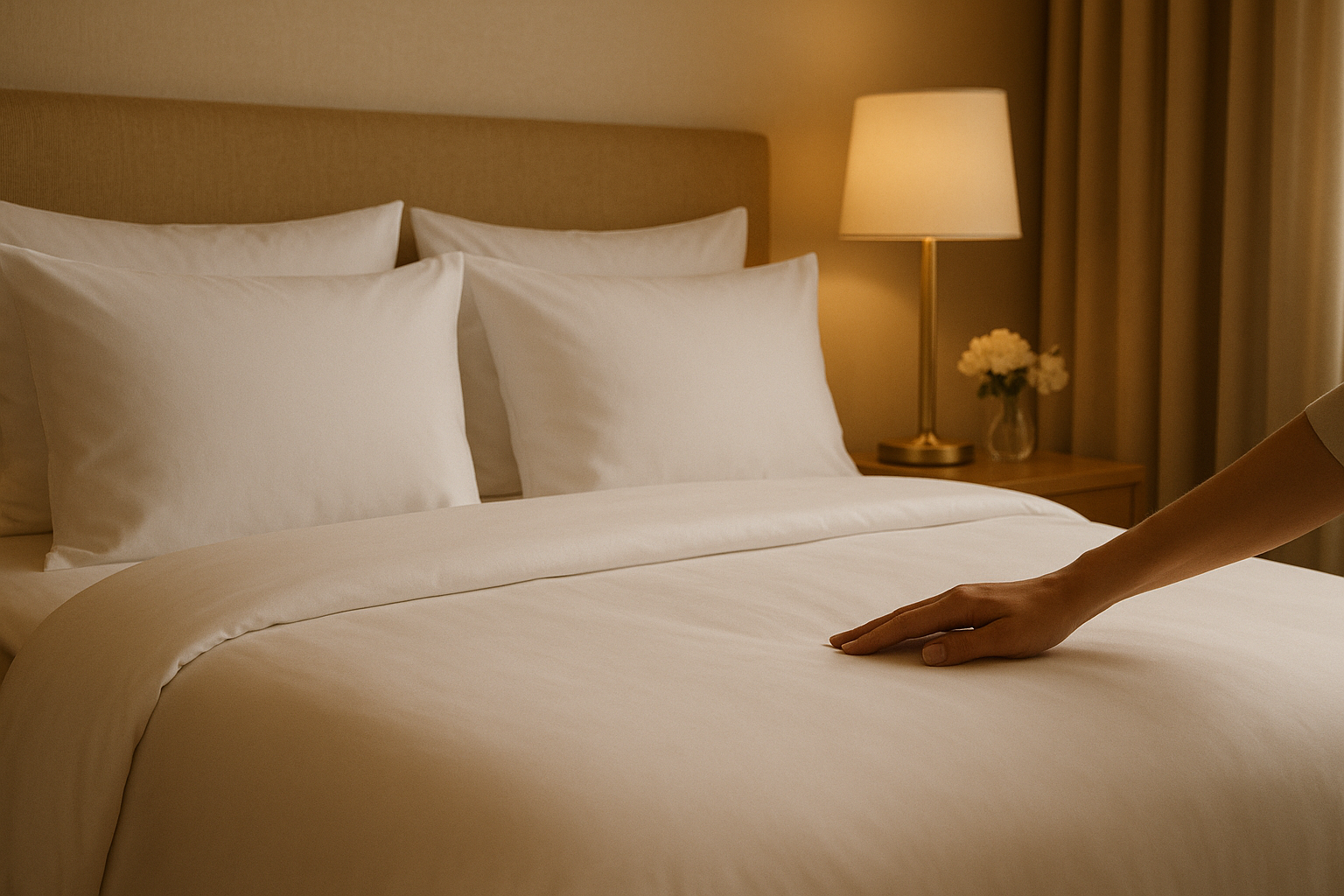 Linge de Lit Hôtelier : Confort, Élégance et Qualité Professionnelle pour Vos Clients Linge de Lit Hôtelier : Confort, Élégance et Qualité Professionnelle pour Vos Clients